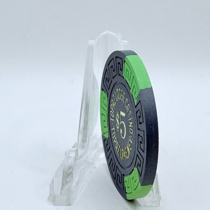 Topaz Lodge Gardnerville Nevada 1970 $5 Casino Chip N3382