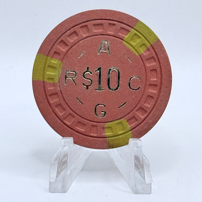 Pollard's Place Metairie Louisiana 1961 $10 Casino Chip