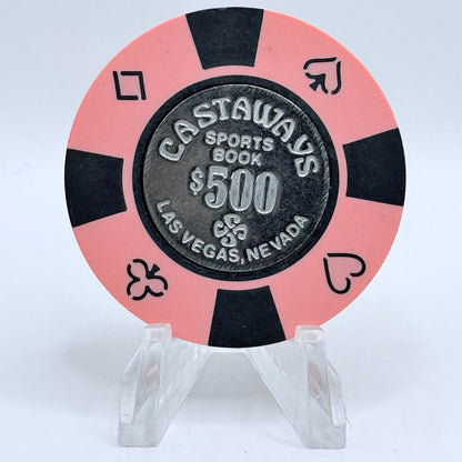Castaways Las Vegas Nevada 1990s LE $500 Imitation Chip N1436