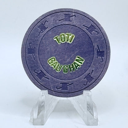 Toti Gaughan Las Vegas Nevada 1970s Series 2 Casino Chip N3562