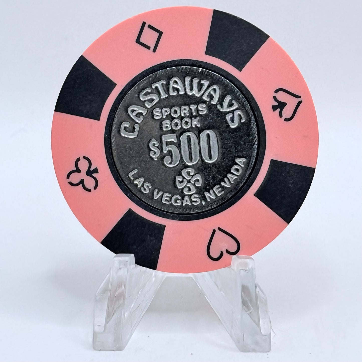 Castaways Las Vegas Nevada 1990s LE $500 Imitation Chip N1436