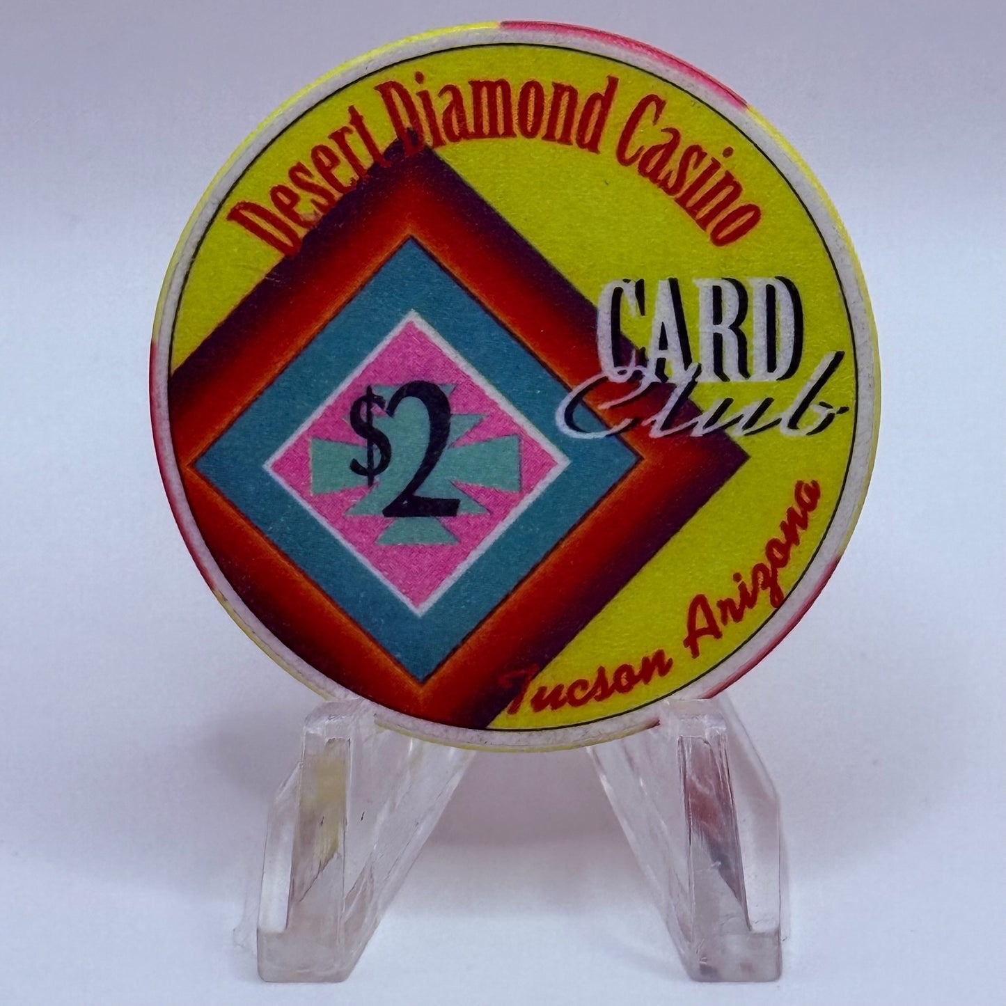 Desert Diamond Casino Tucson Arizona $2 Casino Chip