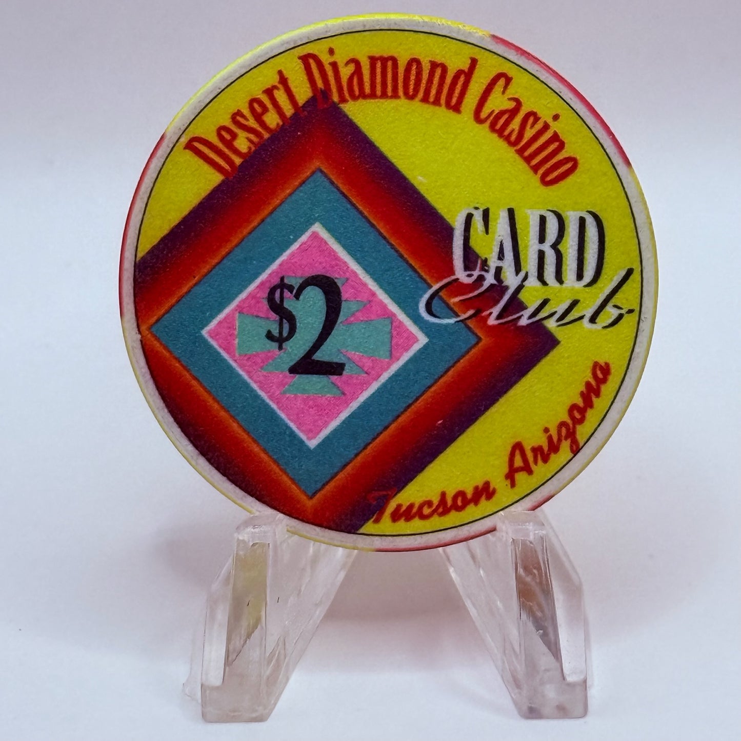 Desert Diamond Casino Tucson Arizona $2 Casino Chip