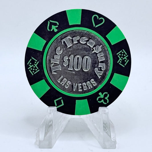 The Treasury Las Vegas Nevada 1990s LE $100 Imitation Chip N2264