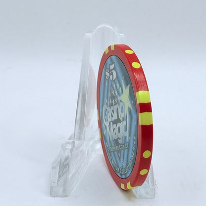 Casino Magic Bossier City Louisiana 'Millennium Series' LE $5 Casino Chip