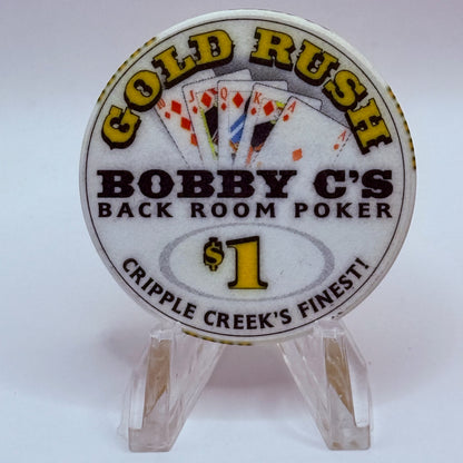 Gold Rush Casino Cripple Creek Colorado 2000 $1 Casino Chip