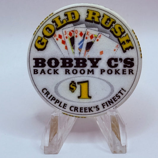 Gold Rush Casino Cripple Creek Colorado 2000 $1 Casino Chip