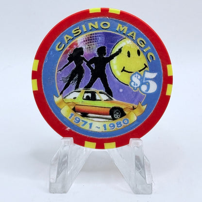 Casino Magic Bossier City Louisiana 'Millennium Series' LE $5 Casino Chip
