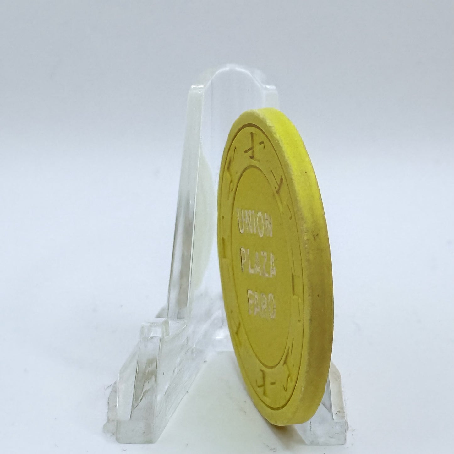 Union Plaza Las Vegas Nevada 1980s Faro Chips N3473