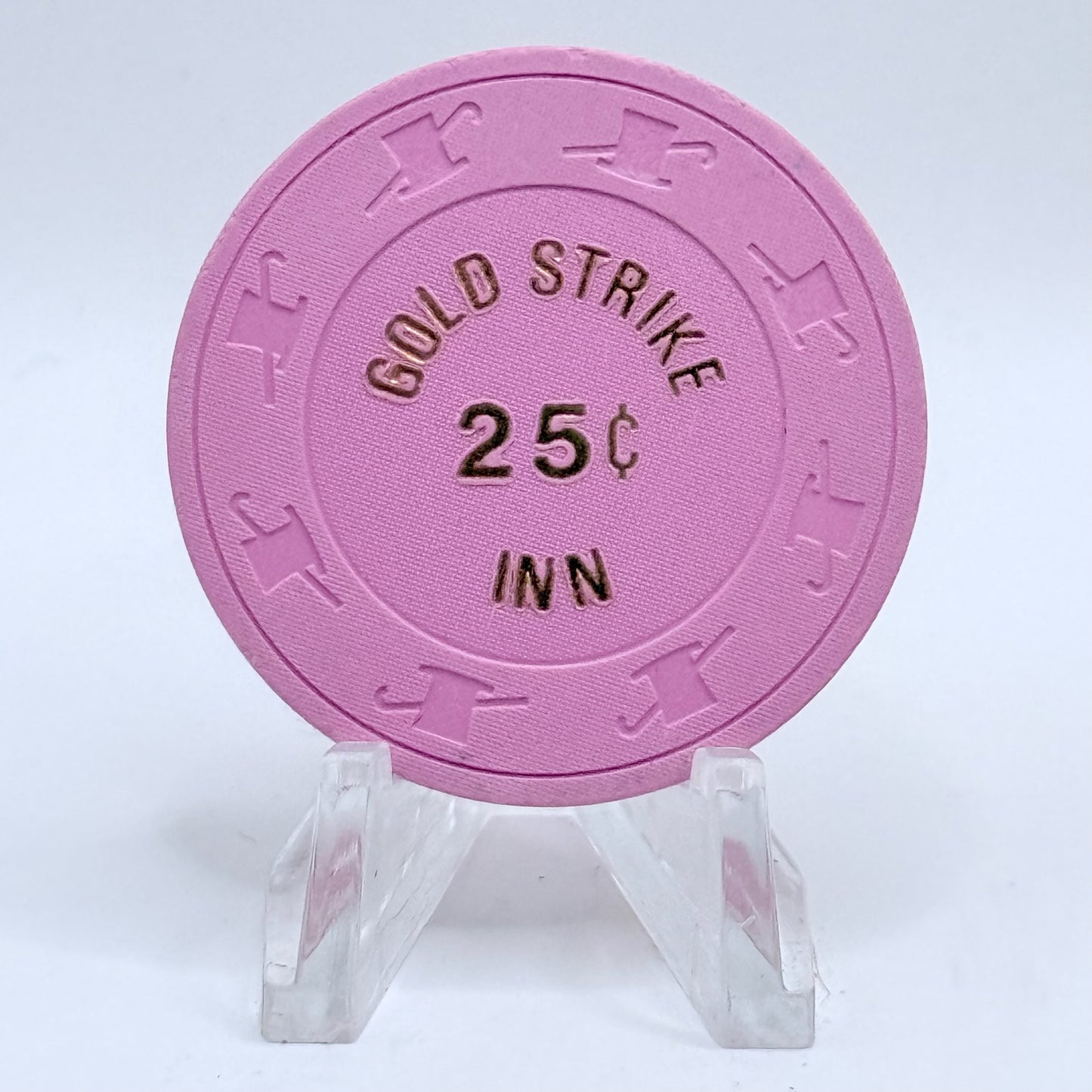 Gold Strike Inn Boulder City Nevada 1966 $0.25 Casino Chip N3142