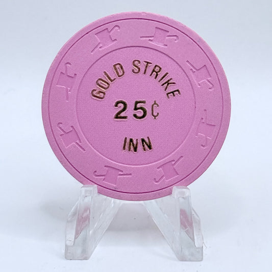 Gold Strike Inn Boulder City Nevada 1966 $0.25 Casino Chip N3142