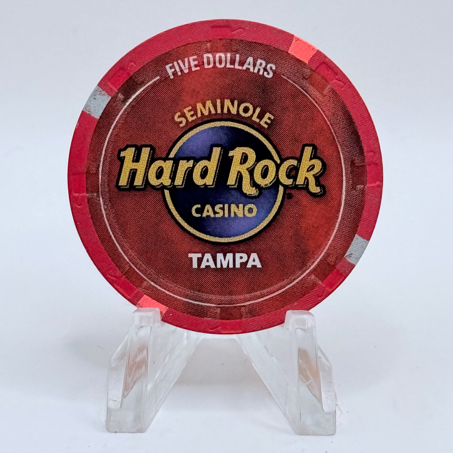 Seminole Hard Rock - Tampa Tampa Florida 2012 'Jubao Palace Grand Opening' LE $5 Casino Chip