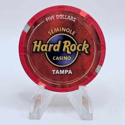Seminole Hard Rock - Tampa Tampa Florida 2012 'Jubao Palace Grand Opening' LE $5 Casino Chip