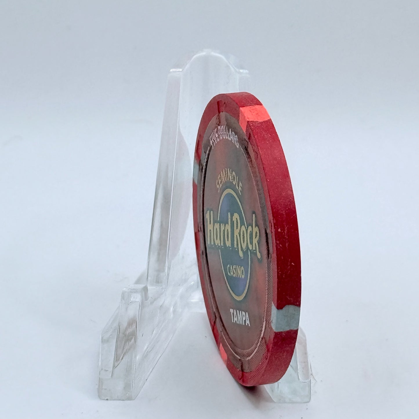 Seminole Hard Rock - Tampa Tampa Florida 2012 'Jubao Palace Grand Opening' LE $5 Casino Chip