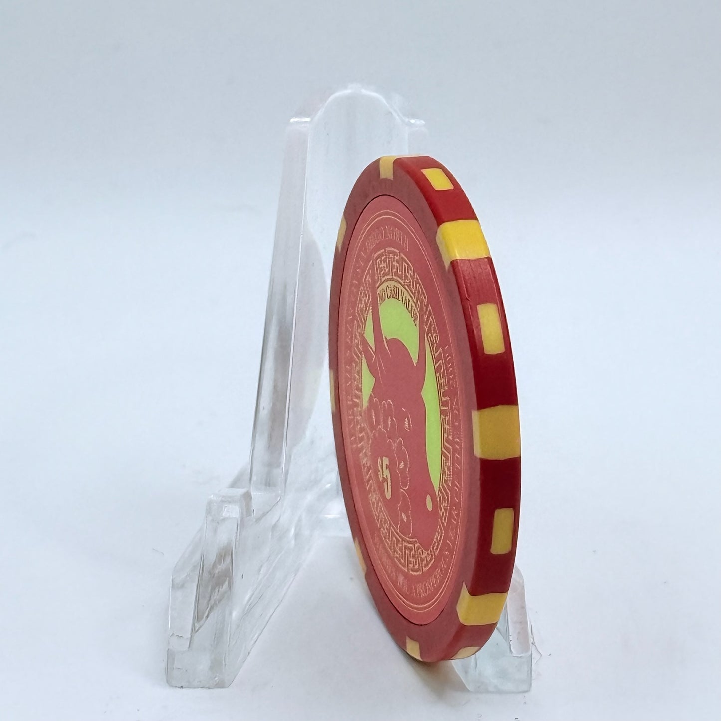 Harrah's Rincon Valley Center California 2009 'Year Of The Ox' $5 NCV Casino Chip