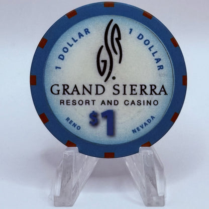 Grand Sierra Resort Reno Nevada 2010 $1 Casino Chip E9937