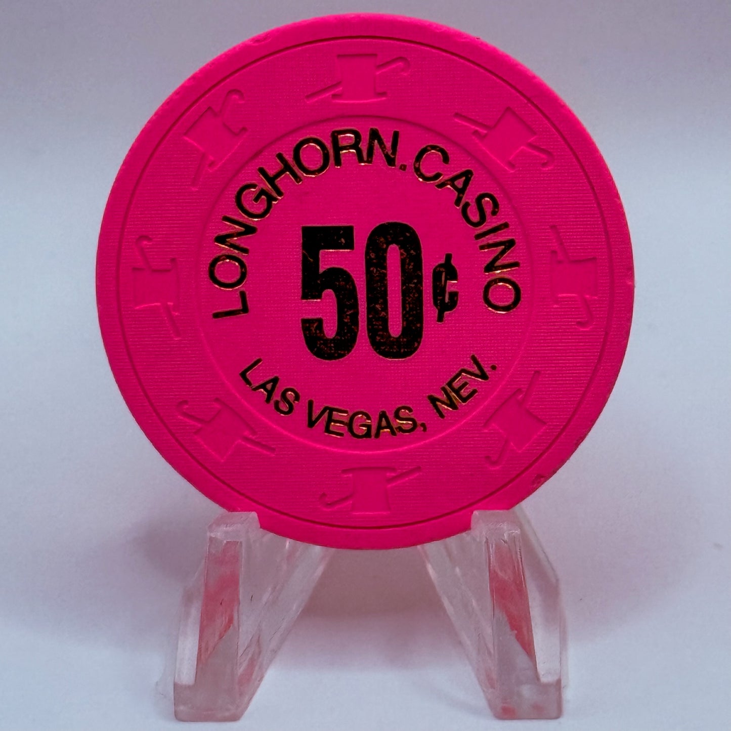 Longhorn Casino Las Vegas Nevada 1999 $0.50 Casino Chip V4760