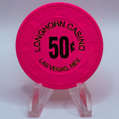 Longhorn Casino Las Vegas Nevada 1999 $0.50 Casino Chip V4760