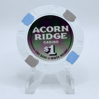 Acorn Ridge Casino Plymouth California 2026 $1 Casino Chip