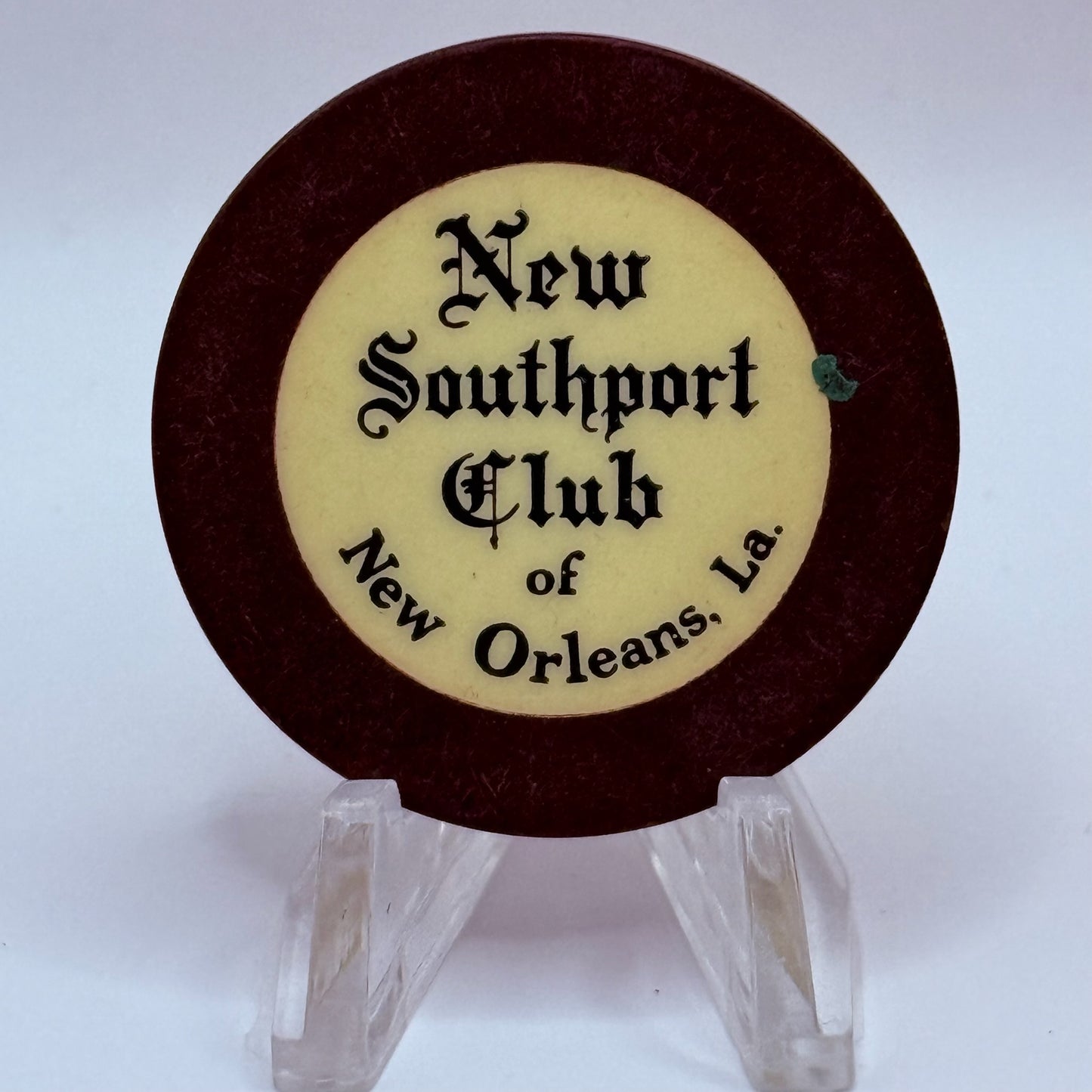 New Southport Club New Orleans Louisiana 1932 Casino Chip