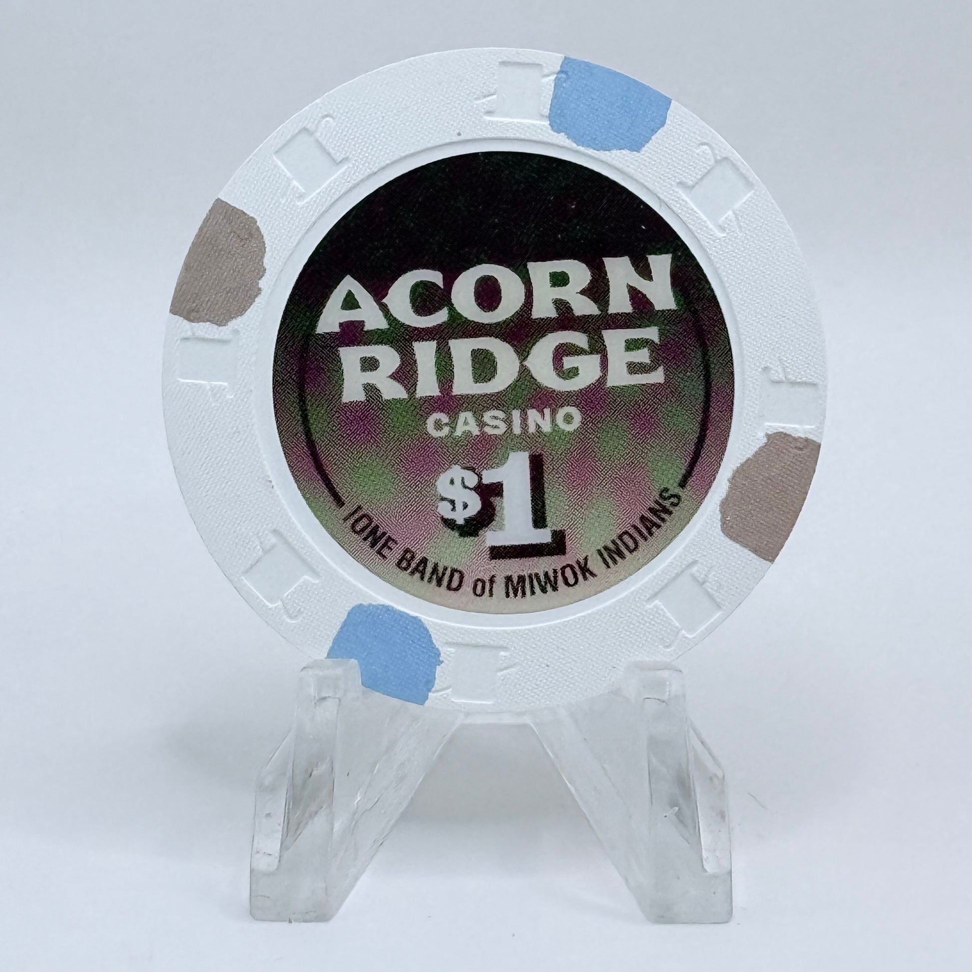 Acorn Ridge Casino Plymouth California 2026 $1 Casino Chip
