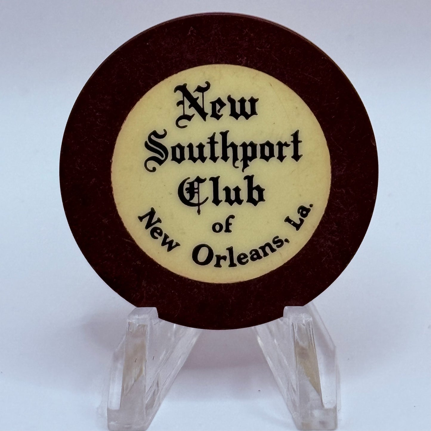 New Southport Club New Orleans Louisiana 1932 Casino Chip