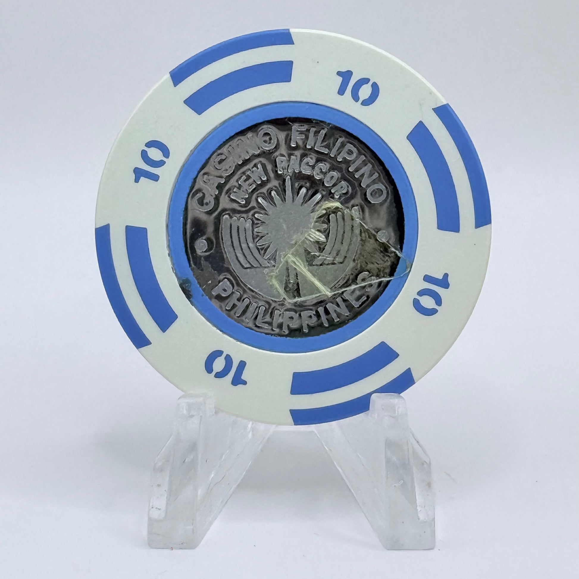 PAGCOR (Casino Filipino) Manila Philippines $10 Casino Chip