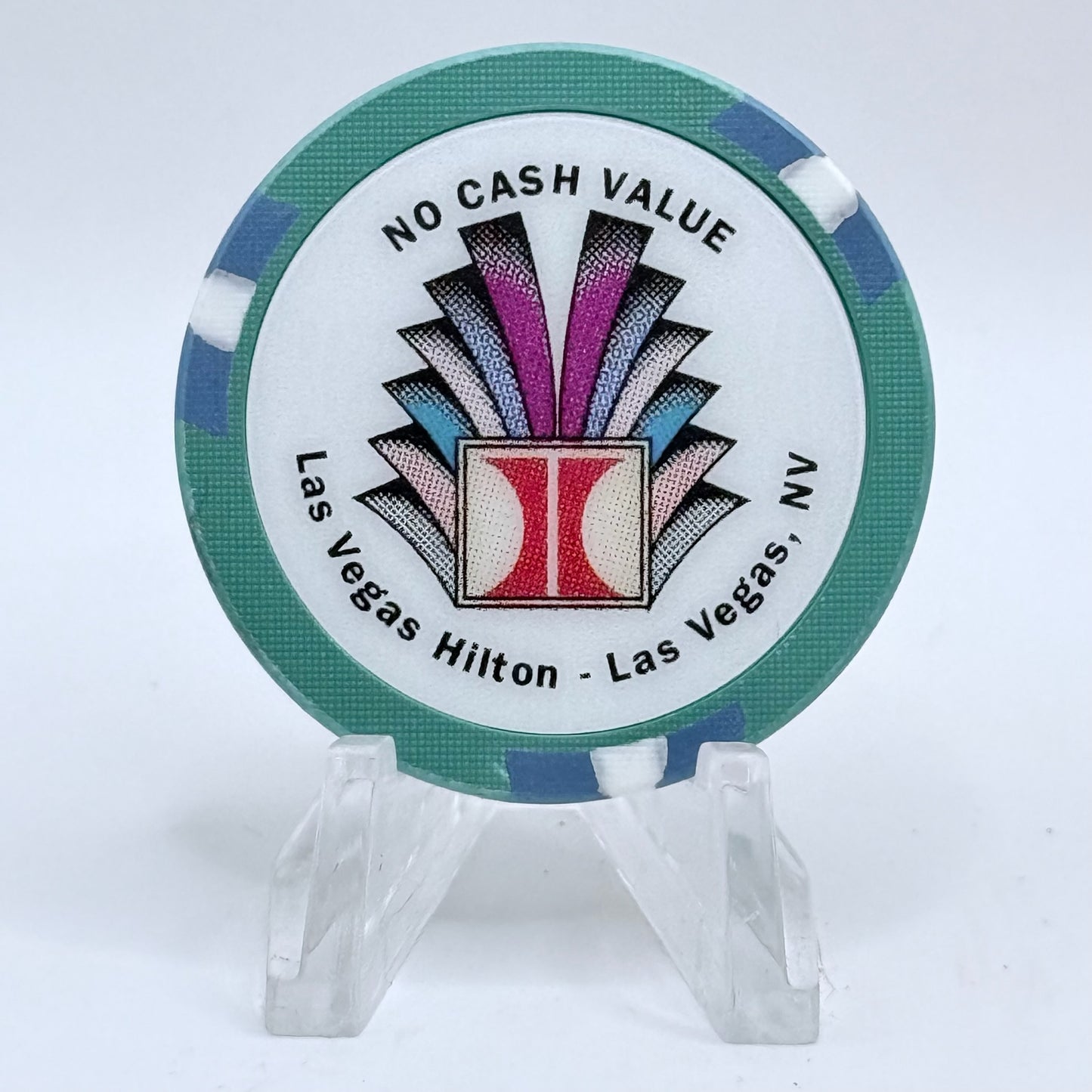 Las Vegas Hilton Las Vegas Nevada 1997 'Let It Ride, Tournament Chip' $25 NCV Casino Chip N8689