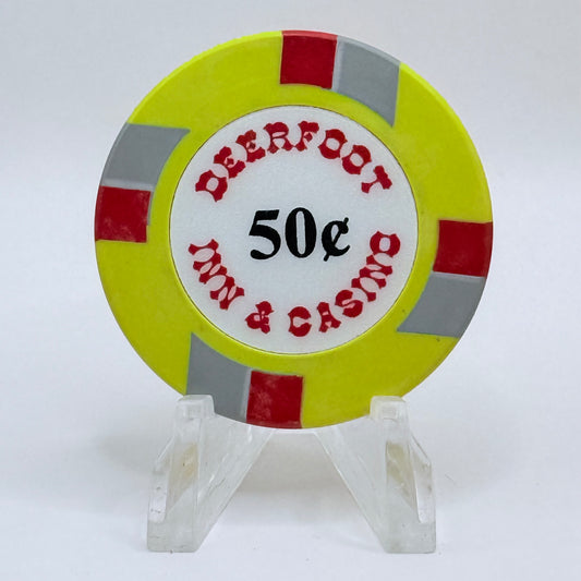 Deerfoot Inn & Casino Calgary Alberta $0.50 Casino Chip