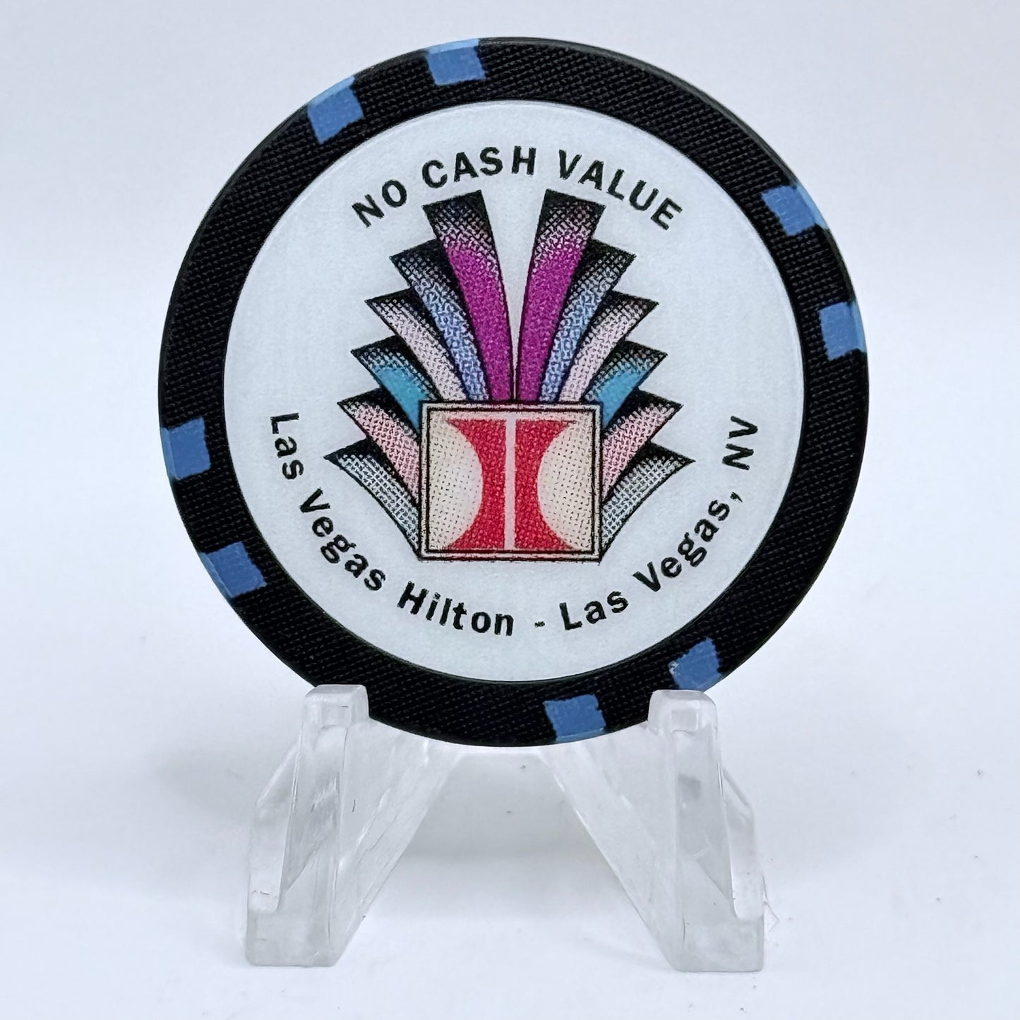 Las Vegas Hilton Las Vegas Nevada 1997 'Let It Ride, Tournament Chip' $100 NCV Casino Chip N8692