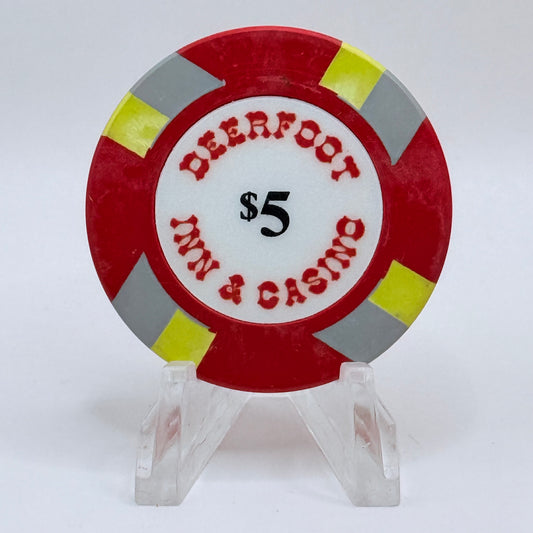 Deerfoot Inn & Casino Calgary Alberta $5 Casino Chip