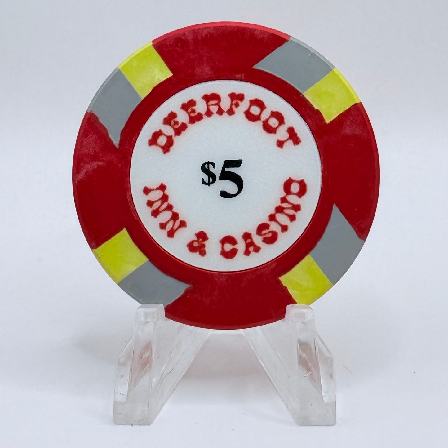 Deerfoot Inn & Casino Calgary Alberta $5 Casino Chip