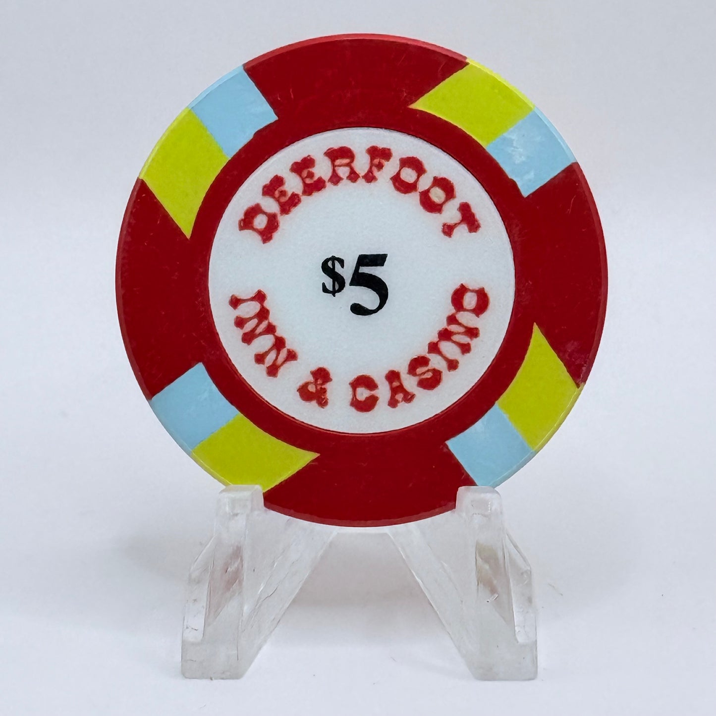 Deerfoot Inn & Casino Calgary Alberta $5 Casino Chip