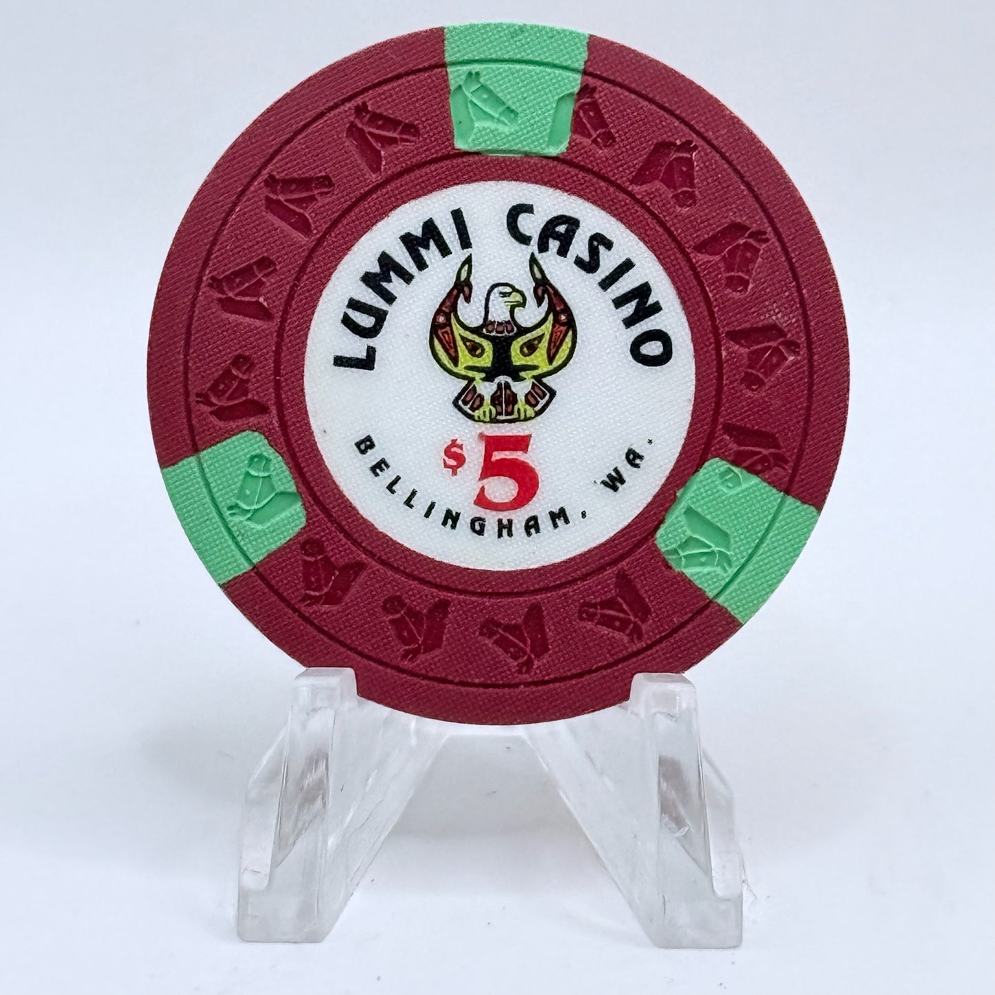 Lummi Casino Bellingham Washington $5 Casino Chip