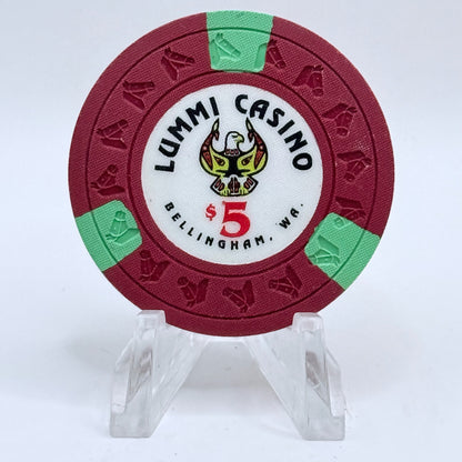 Lummi Casino Bellingham Washington $5 Casino Chip