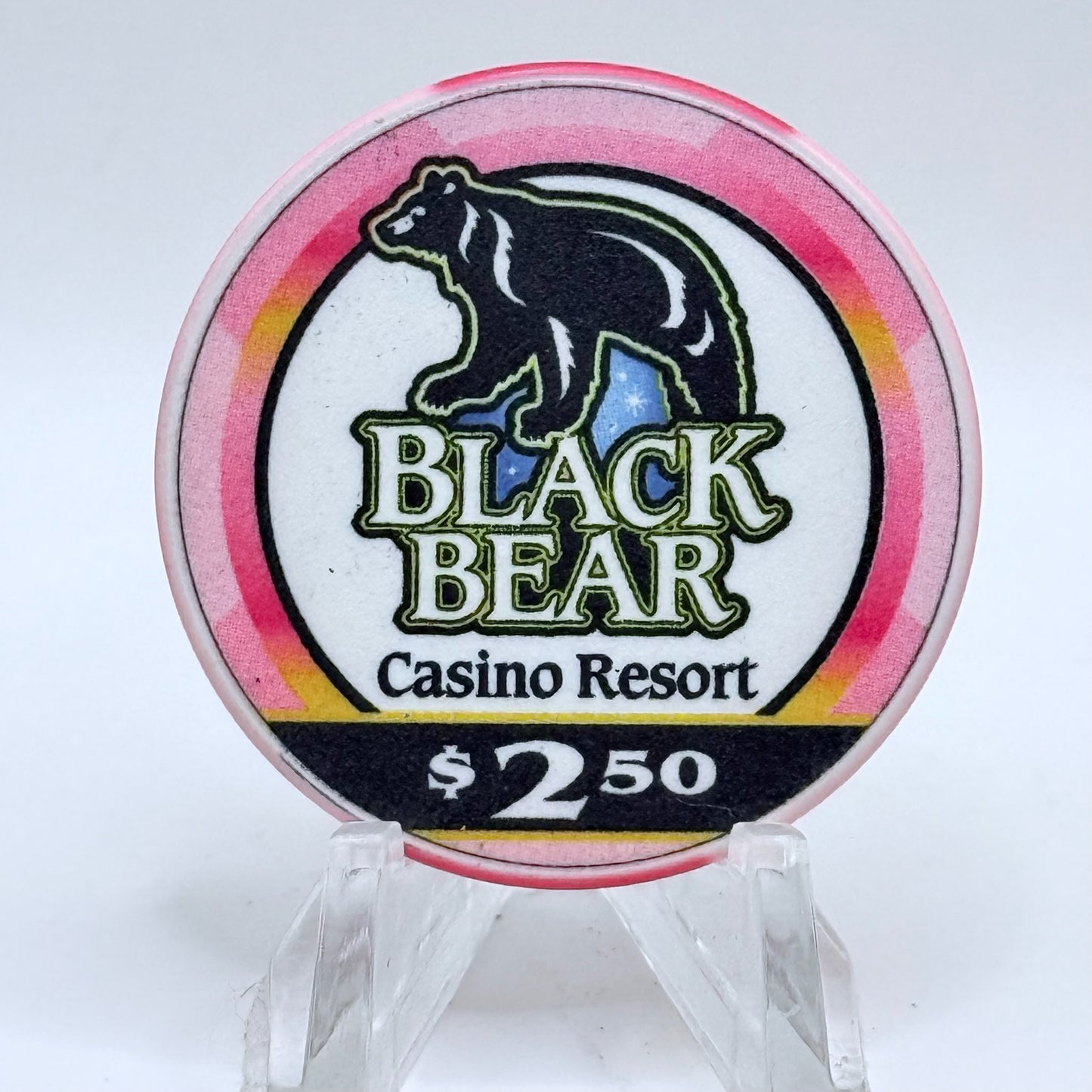 Black Bear Carlton Minnesota $2.50 Casino Chip