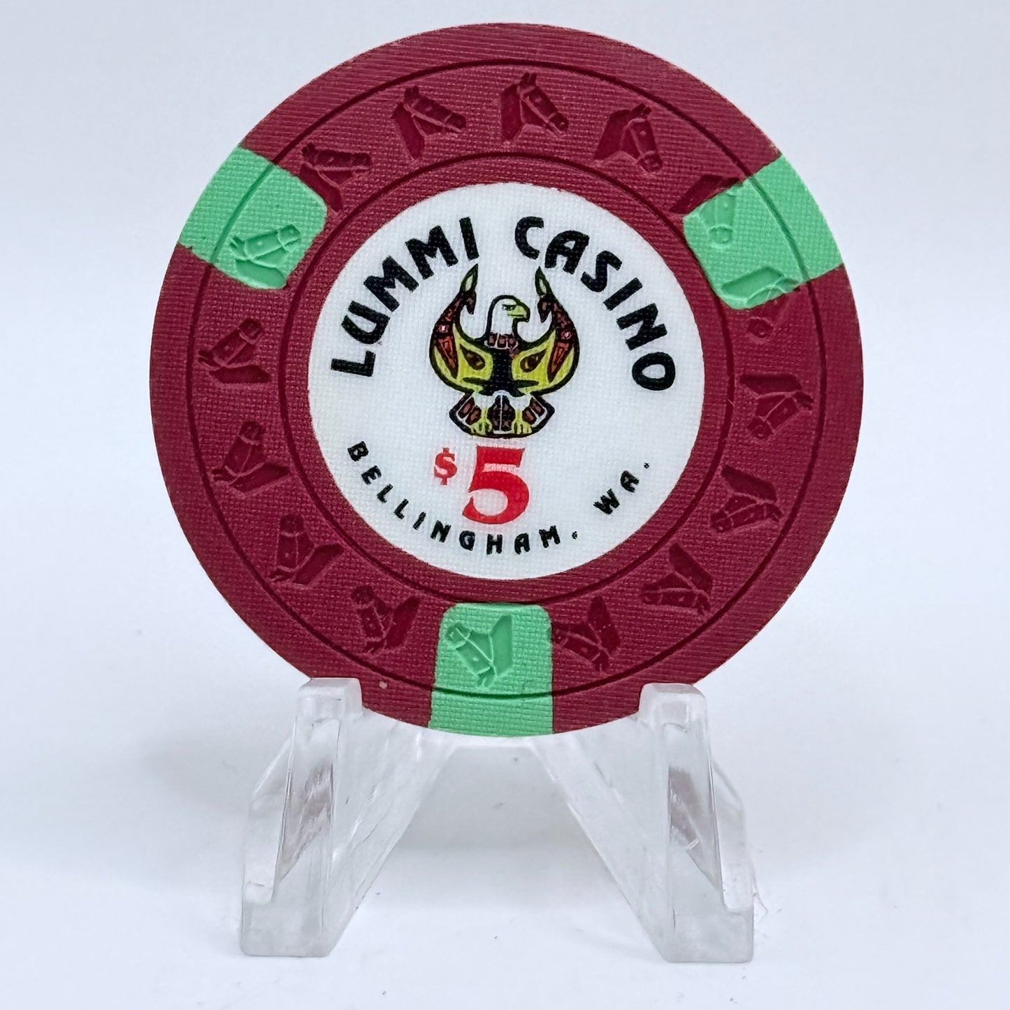 Lummi Casino Bellingham Washington $5 Casino Chip