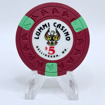 Lummi Casino Bellingham Washington $5 Casino Chip