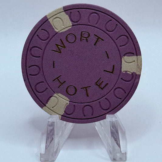 Wort Hotel Jackson Hole Wyoming $5 Casino Chip