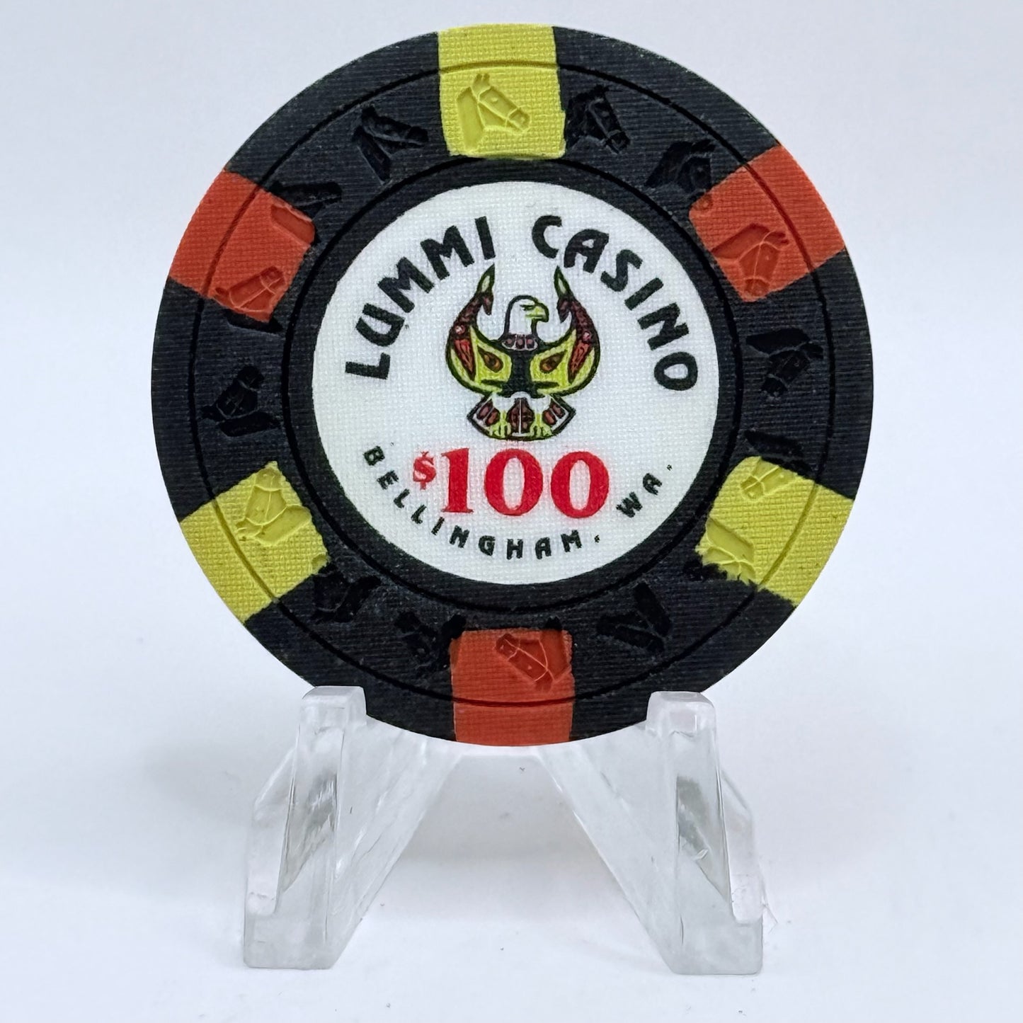 Lummi Casino Bellingham Washington $100 Casino Chip
