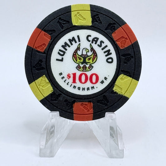 Lummi Casino Bellingham Washington $100 Casino Chip