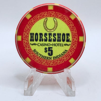 Horseshoe Southern Indiana Casino Elizabeth Indiana 2009 'Year Of The Ox' LE $5 Casino Chip