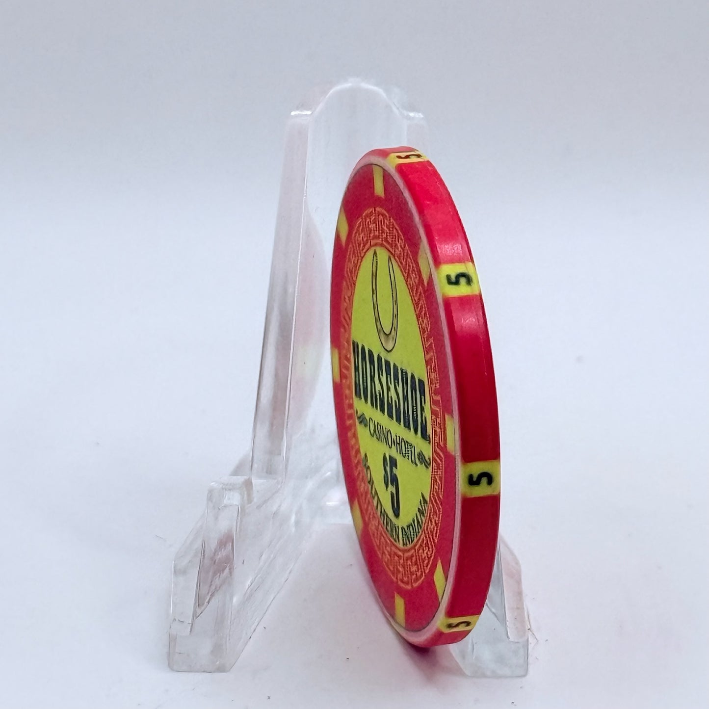 Horseshoe Southern Indiana Casino Elizabeth Indiana 2009 'Year Of The Ox' LE $5 Casino Chip