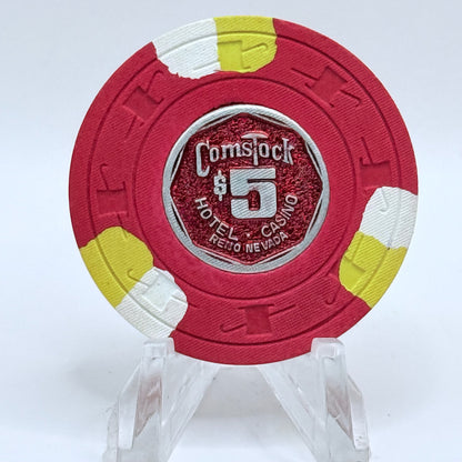 Comstock Reno Nevada 1977 $5 Casino Chip N5036