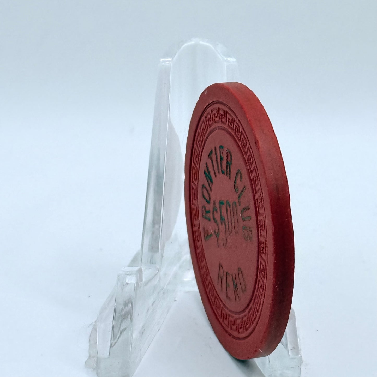 Frontier Club Reno Nevada 1950 $5 Casino Chip N5076