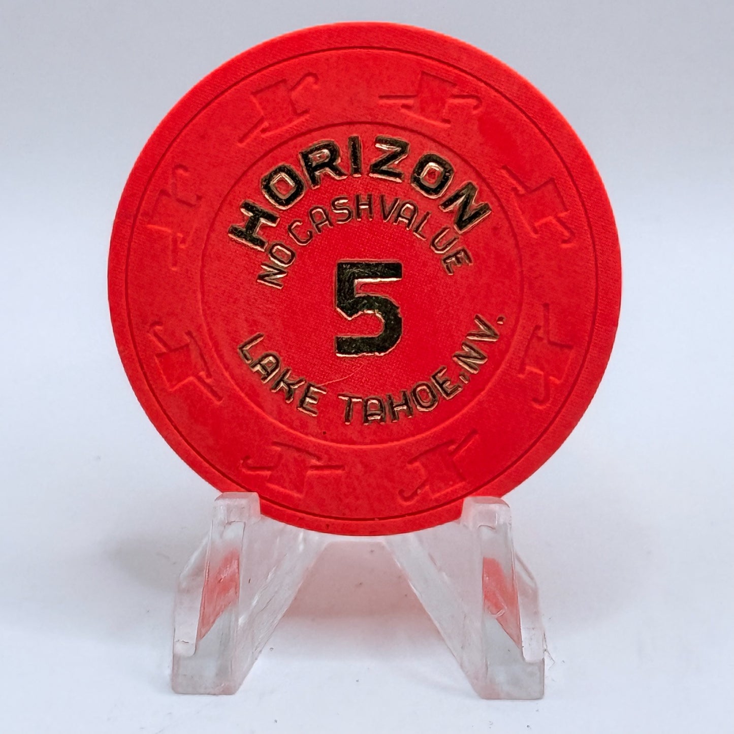 Horizon Casino Lake Tahoe Nevada 1995 $5 NCV Casino Chip N2797