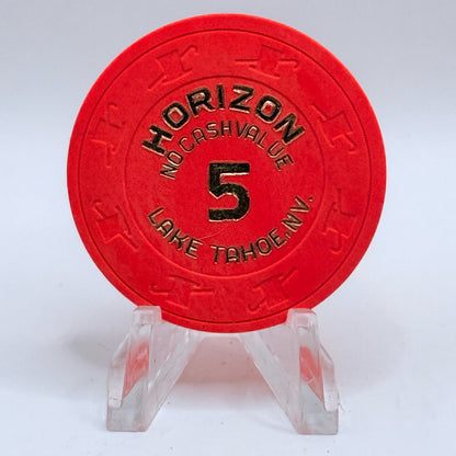 Horizon Casino Lake Tahoe Nevada 1995 $5 NCV Casino Chip N2797