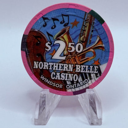 Northern Belle Casino Windsor Ontario $2.50 Casino Chip