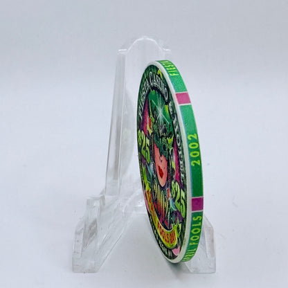 Fiesta Rancho N. Las Vegas Nevada 2002 'April Fools Day' LE $25 Casino Chip V8451