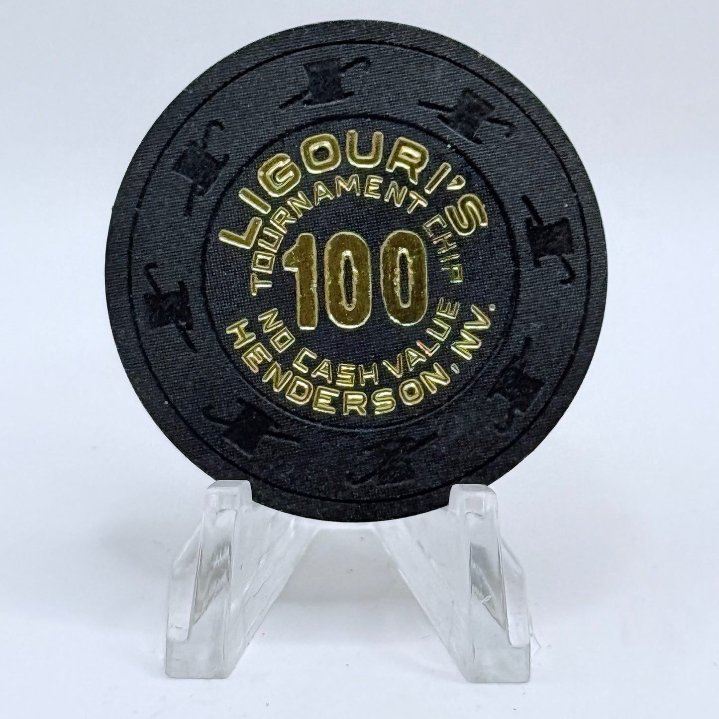 Ligouri's Casino Henderson Nevada 1995 $100 NCV Casino Chip N8701
